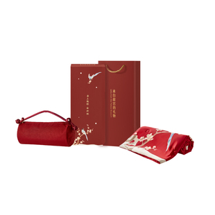 故宫淘宝｜喜上梅梢蚕丝被文创新婚结婚订婚礼物送新人新娘实用