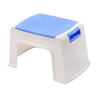 塑料小凳子家用矮凳儿童板凳可叠放方凳成人客厅茶几浴室洗澡登子