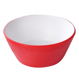 石纹密胺仿瓷碗商用餐厅饭店专用米饭碗汤碗加厚高端下午茶甜品碗