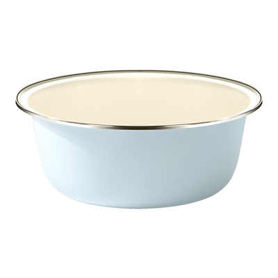 加厚搪瓷盆带盖发面揉面不粘料理