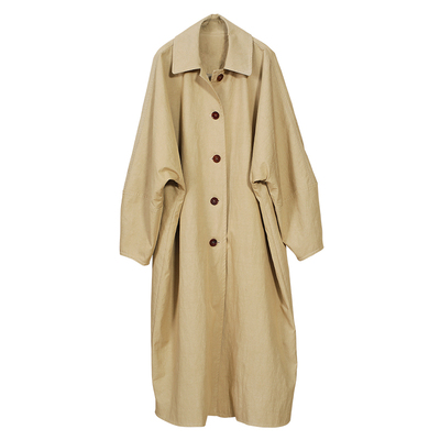 重工廓形日本Viscose松弛感风衣