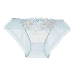 【内裤29元秒杀】日本RisaMagli低腰三角裤女士刺绣蕾丝内裤824