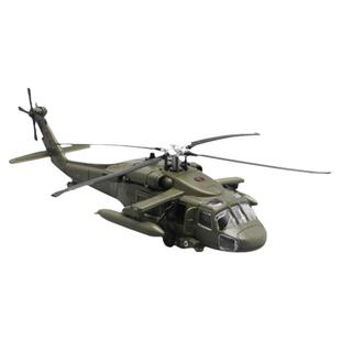 合金飞机模型仿真模型玩具黑鹰直升机战斗机航模金属儿童男孩玩具