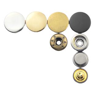 按扣免缝金属四合扣羽绒服棉衣钉扣高档隐形子母扣衣服纽扣暗扣