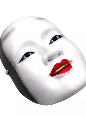 孙次郎日式能剧日本女人树脂面具