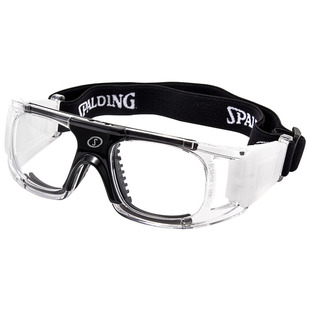 斯伯丁篮球运动眼镜防雾防撞护目可配近视有度数打篮球足球眼镜男