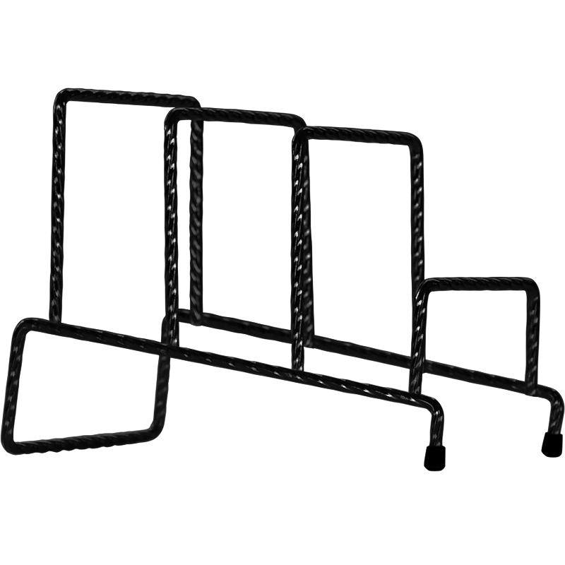 铁艺多层看盘挂盘架陶瓷盘子支架茶饼架CD图书架工艺品展示架瑕疵