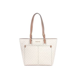 Michael Kors/MK 奥莱款JET SET TRAVEL中号PVC印花女士托特包