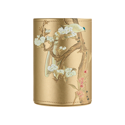 故宫淘宝桃李满园笔筒