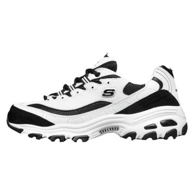 斯凯奇黑色熊猫鞋厚底老爹鞋