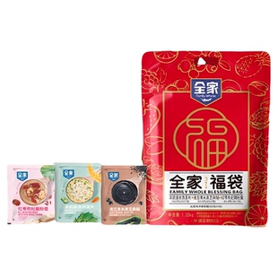 全家生椰五谷红枣牛奶燕麦片桂花藕粉羹独立小包装大福袋营养早餐