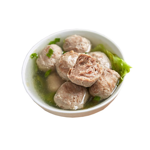 金猪仔牛肉丸A级万丰手工牛丸潮汕特产烧烤火锅丸子2.5KG约140粒