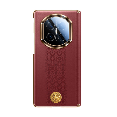 适用华为matex7手机壳磁吸素皮