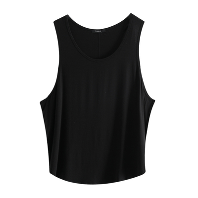 纯色莫代尔宽松背心女夏季外穿中长款韩版显瘦内搭无袖吊带打底衫