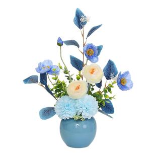 假花仿真花摆设干花花束客厅摆件花艺家居装饰品高档餐桌摆花插花