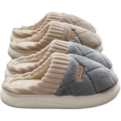 棉拖鞋男士冬季保暖不臭脚