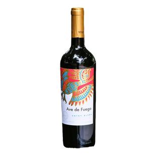 智利中央山谷 瑞卺富国鸟赤霞珠梅洛干红葡萄酒 原瓶进口整箱红酒