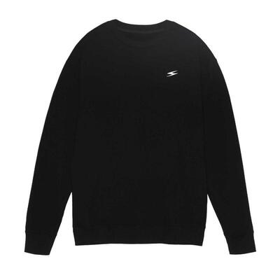 SOCKKEY 圆领卫衣美式简约纯色LOGO刺绣运动潮牌外套春装