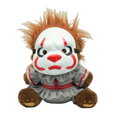 热销Pennywise Teddy Terrors潘尼怀斯恐怖泰迪熊公仔面具熊玩偶