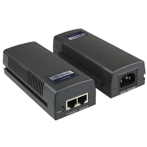 千兆POE供电模块自动侦测万兆合路器交换机30W大功率IEEE802.3BT海康大华TP通用90W摄像头AP监控电源PSE802G