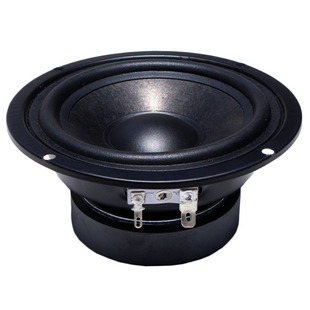 4寸中音喇叭30W发烧级hifi书架家用无源音箱配件圆形纯中音扬声器