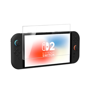极想任天堂switch2钢化膜ar无尘仓NS2贴膜屏幕保护膜高清高透膜抗反光防爆9h抗指纹旭硝子主机游戏机配件新品