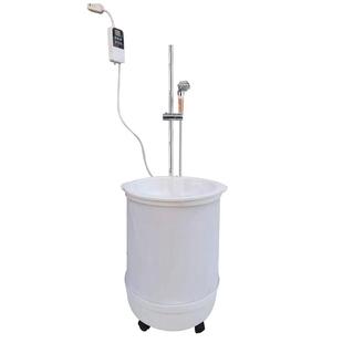 快速折叠移动洗澡机智能电热水神器家用全自动储水式农村老人淋浴