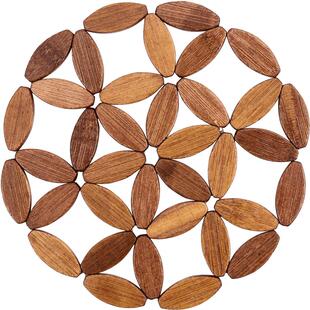 隔热垫餐垫餐桌垫竹垫锅底耐高温家用防烫砂锅垫餐盘垫碗垫子杯垫