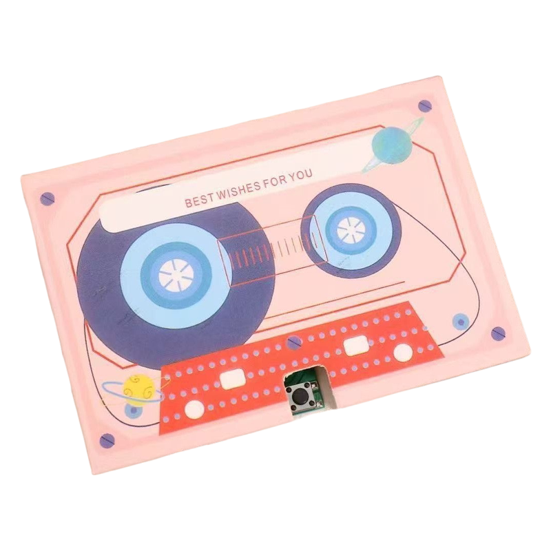 录音贺卡送朋友情侣有声磁带祝福
