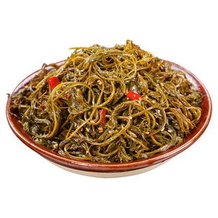 辣魔星鞭炮笋开袋即食马尾藻长寿菜凉拌冷吃下酒下饭香辣火锅零食