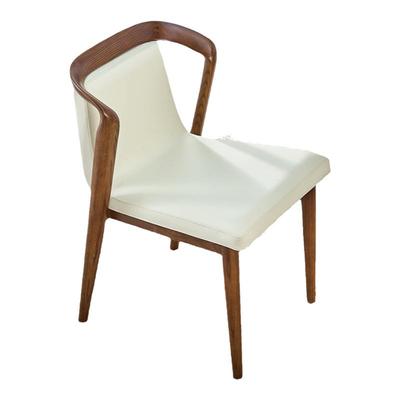 白蜡木北欧简约椅子极简实木餐椅