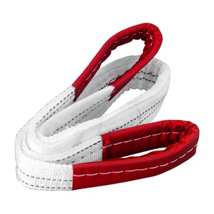 冠航 白色扁平吊装带起重吊带5层加厚1/2/3吨行车吊车国标工业用