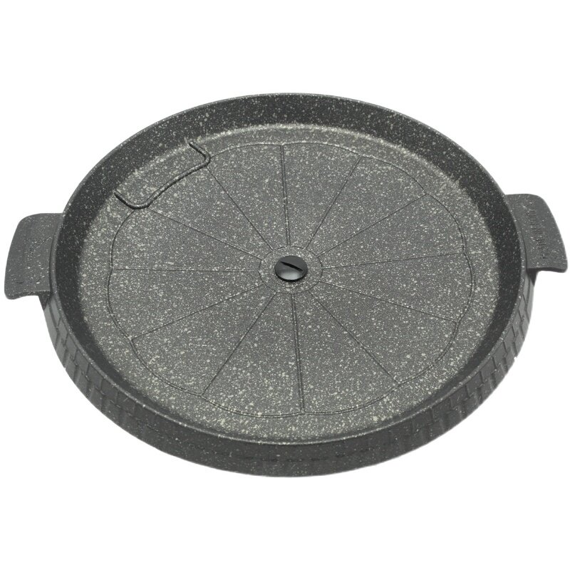 脉鲜韩式麦饭石烤盘户外野营便携式卡式炉家用不沾锅烤肉盘铁板烧