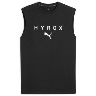 HYROX联名|纯棉黑色圆领运动背心男子PUMA彪马官方休闲马甲527176