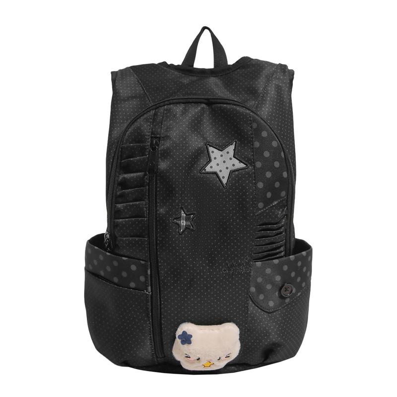 少女风波点轻便通勤校园双肩包