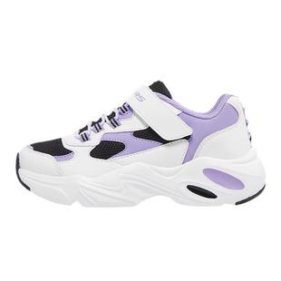 斯凯奇童鞋童鞋子休闲增高款厚底百搭运动鞋潮流女大童小白鞋轻便