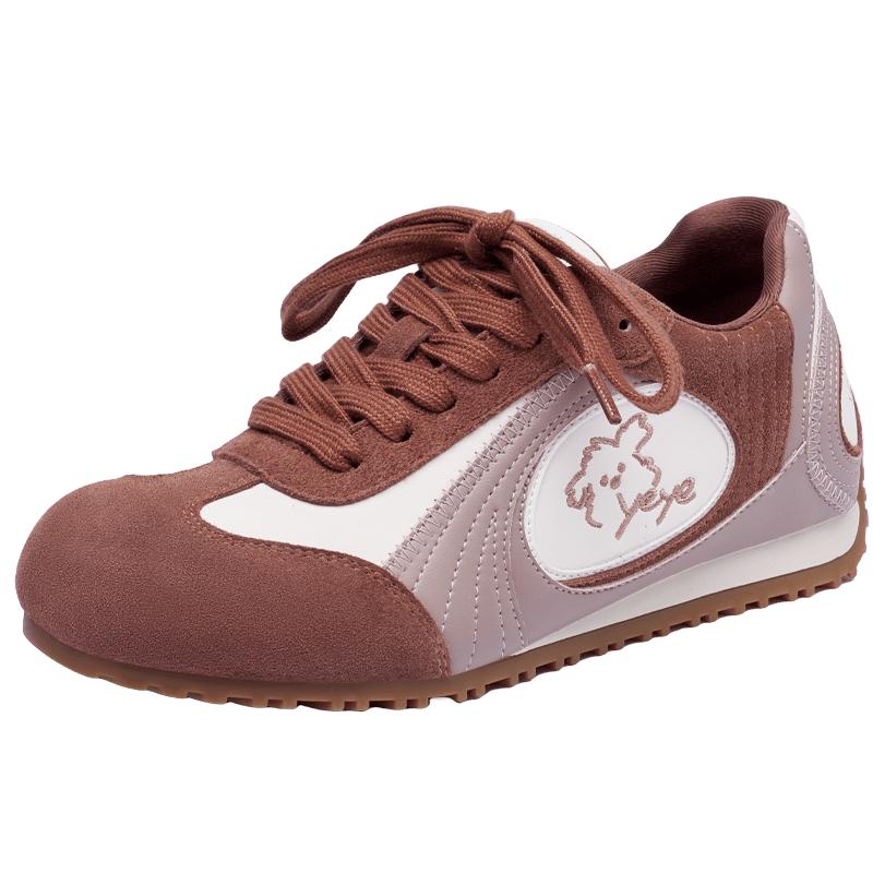 【潦草小狗】卓诗尼2026秋季新款复古德训鞋舒适复古运动休闲女鞋
