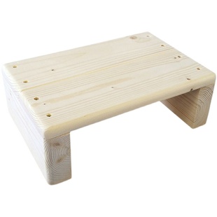 实木木架花架桌面增高支架简约多肉定制花盆架子盆景架凳子置物架