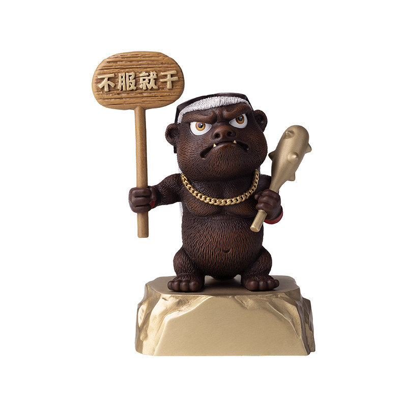 铜师傅《平头哥》铜摆件