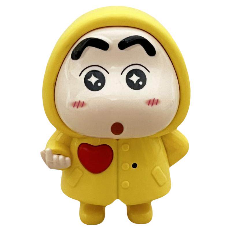 开学礼物告白玩具蜡笔小新iloveyou发声玩偶公仔摸脸钥匙挂件公仔