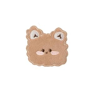 小熊刘海贴魔法贴前额后脑勺碎发整理神器头发粘发魔术贴成人头饰