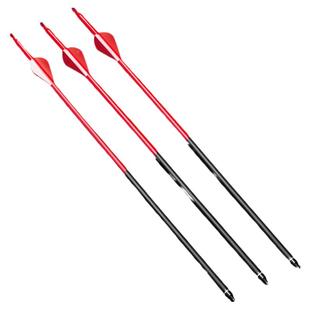 弓箭箭支户外箭头射箭金属练习箭复合反曲弓传统玻纤箭混碳真羽箭