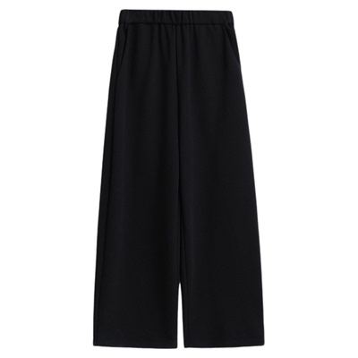 天丝棉质抗皱垂感加厚休闲裤