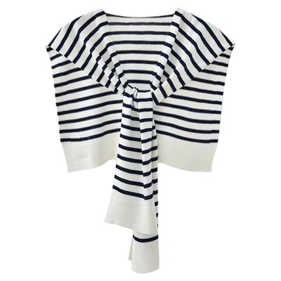 针织披肩打结绑带|超1000次加购