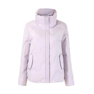 雪中飞品牌高端女羽绒服短款大码轻薄中老年妈妈装冬季外套