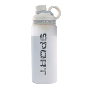 2025新款水杯男女学生大容量防摔耐高温带茶隔塑料杯运动太空杯子