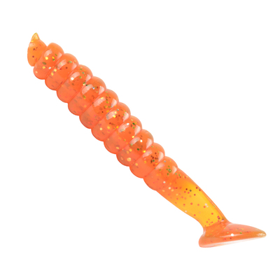 波动鱼t尾根钓软饵螺纹小t尾路亚微物软虫假饵鳜鱼翘嘴鲈鱼路亚饵