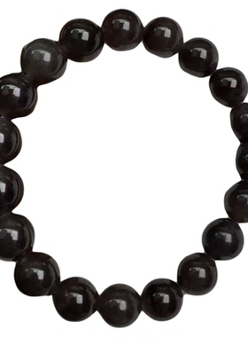 天然和田玉烟紫10㎜手串