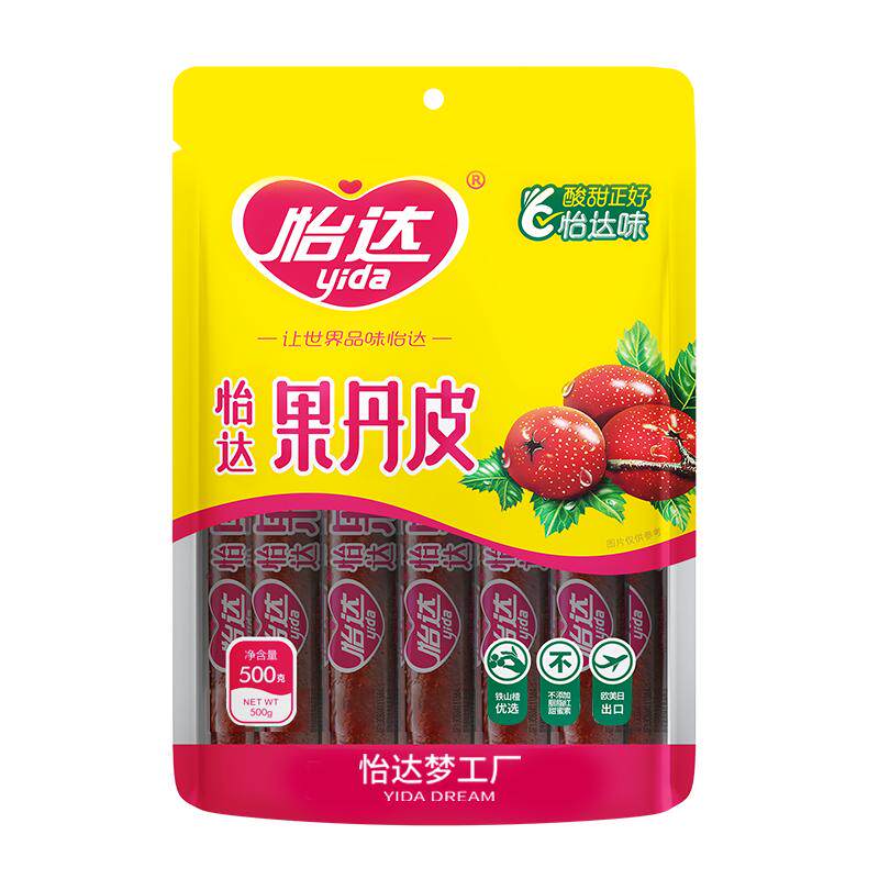 梦工厂经典老式果丹皮500g独立装