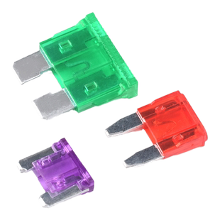 汽车保险丝/保险片插片车用迷你小号中号 5A 10A 15A 20A 25A-40A